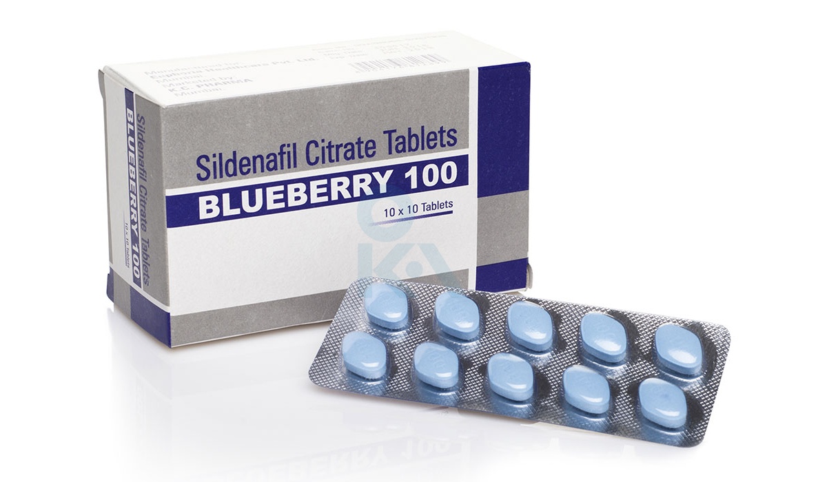 Blueberry Sextreme 30x100mg (3 pack)